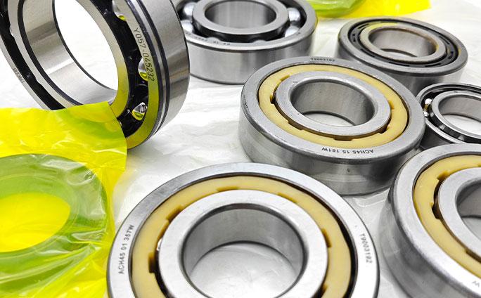 Automobile motor bearing